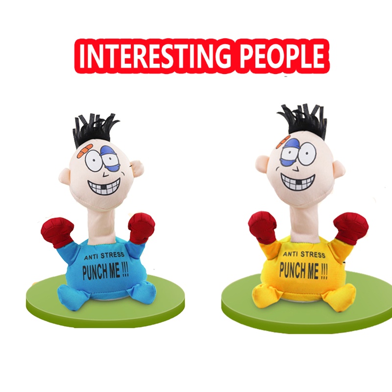 Búp Bê Nhồi Bông Hình Truyện Tranh Mềm Mại Chống Căng Thẳng