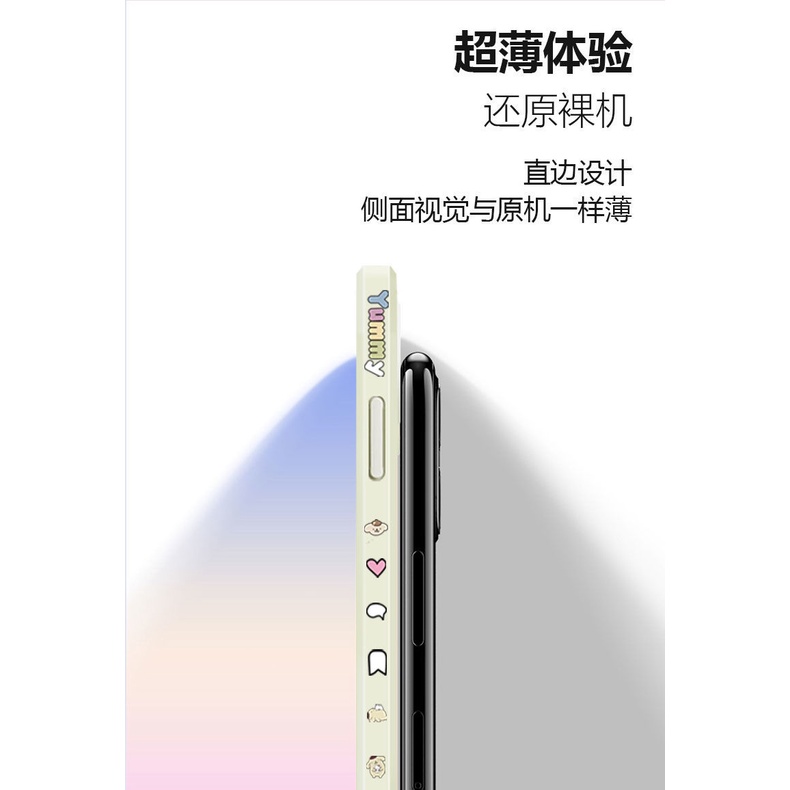 Ốp Điện Thoại Silicon Siêu Mỏng Cho Apple Iphone 11 / Vuông / XR / Cinnamoroll / XS / cute / Max / 7 / 8P / 6S / 6S / SE / 13 / Pro / Max / mini