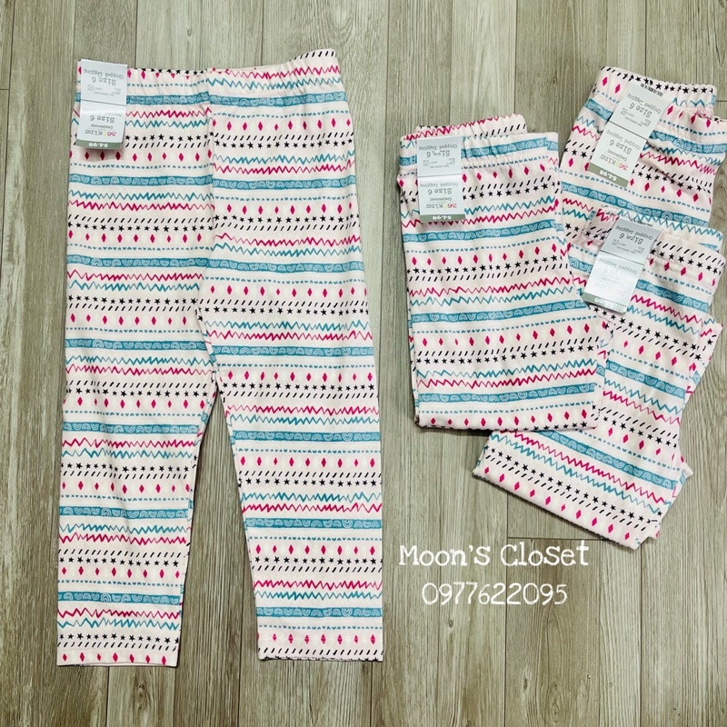 XD- Leggings lỡ 365Kids size 6y