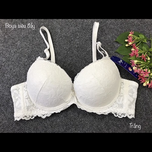 SIÊU SALE - Áo Ngực Boya Ren Siêu Đẩy, Siêu nâng, Cài Sau - Boya 029HW