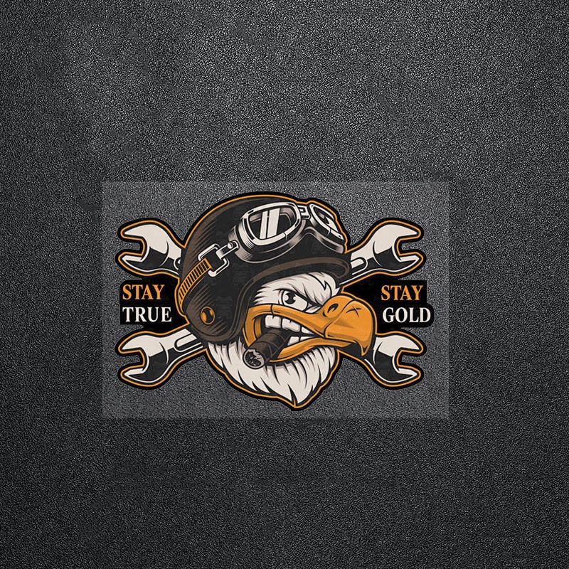 Miếng Dán Trang Trí Xe Hơi / Xe Máy / Xe Đạp Kiểu Cổ Điển Độc Đáo