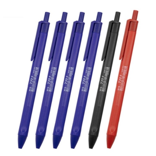 Bút bi mực dầu ngòi 0.5mm M&amp;G - ABPW3078/ ABPW3079 mực xanh,đen,đỏ (1cây)