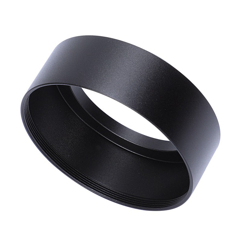 2 Pcs Mount Standard Metal Lens Hood for Canon Nikon Pentax Sony Olympus, 49Mm & 55Mm