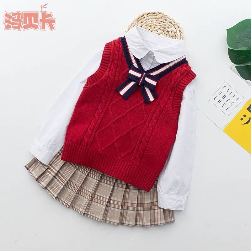 Áo ghi lê len cho bé gái