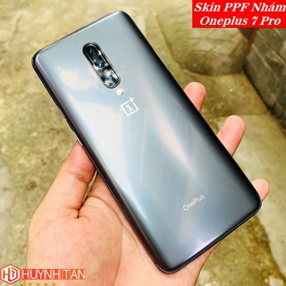 Dán dẻo PPF oneplus 7 pro trong suốt hoặc nhám chống bám vân tay bảo vệ điện thoại mua 1 tặng 1 huỳnh tân store