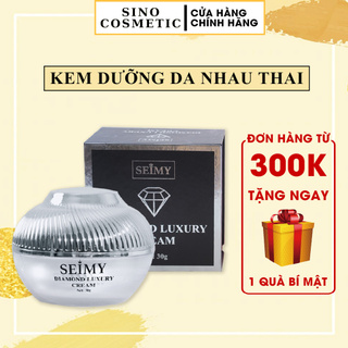 Kem dưỡng da mặt nhau thai Seimy - Diamond Luxury 30g dưỡng trắng, cấp ẩm, mờ nám, giảm mụn