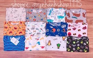[FREESHIP] Set 8 bộ borip bé trai 6-9kg