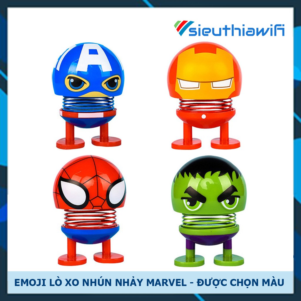 🎄 LÒ XO NHÚN NHẢY NHÂN VẬT MARVEL ( 4 MẪU ) [ L3-6 ] 🆅🆄🅰 🅿🅷ụ 🅺🅸ệ🅽