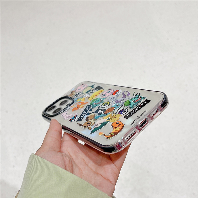 Ốp Điện Thoại Chống Rơi In Hình pikachu Cho iphone 11 pro max x xs max xr 12 13 14 pro max