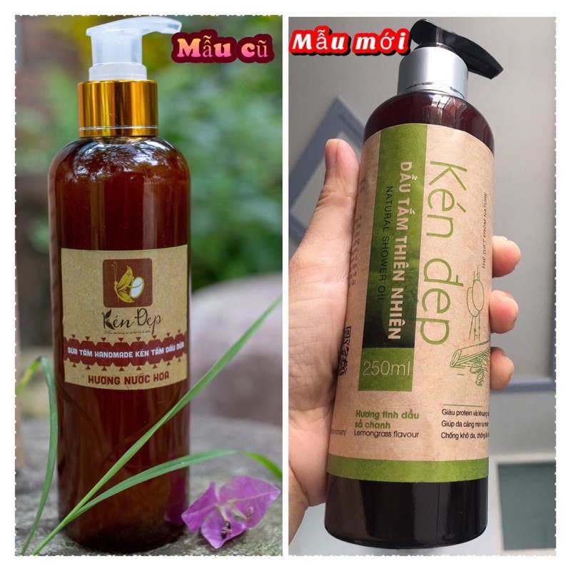 Sữa tắm kén và dầu gội từ kén