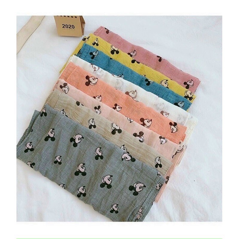 Khăn Mickey Mềm Mại Cho Bé