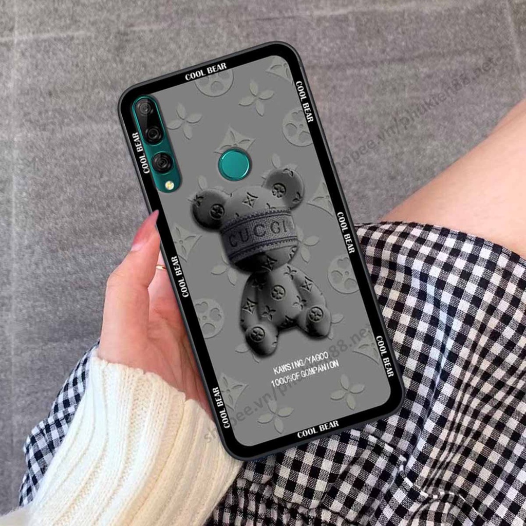 Ốp Huawei Y9 2019 / Y9 Prime 2019 bear, k@ws thương hiệu phong cách ốp lưng thời trang cao cấp