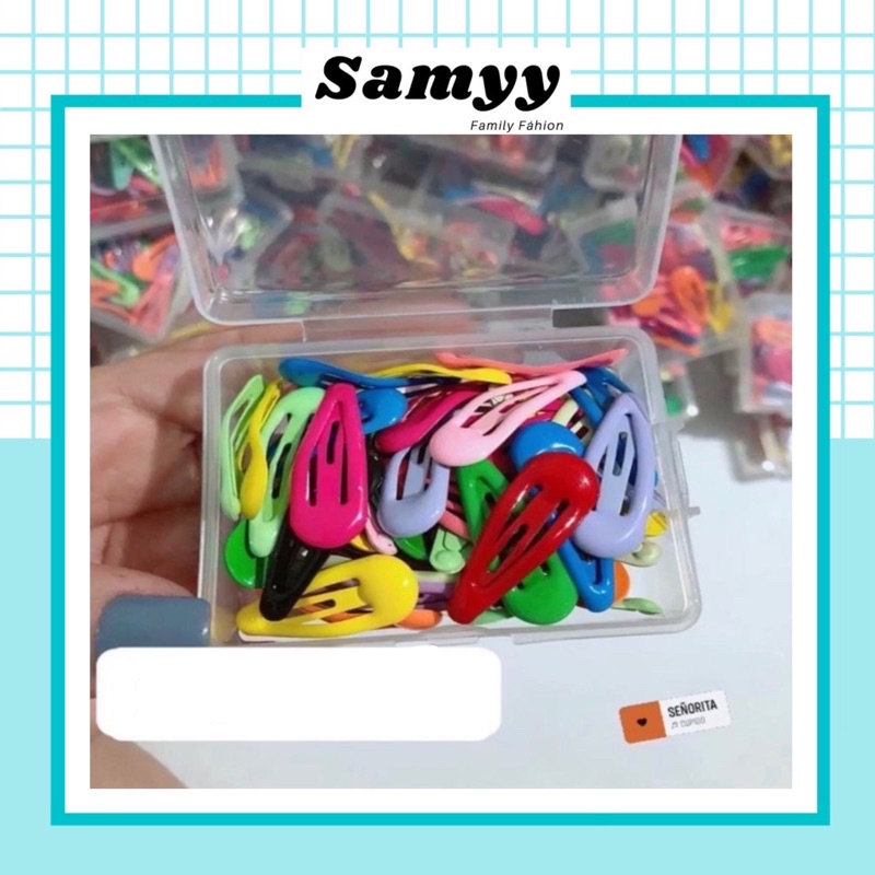Kẹp tóc cho bé ,kẹ tóc lá cho bé , dài 3,5cm Samyy_vn