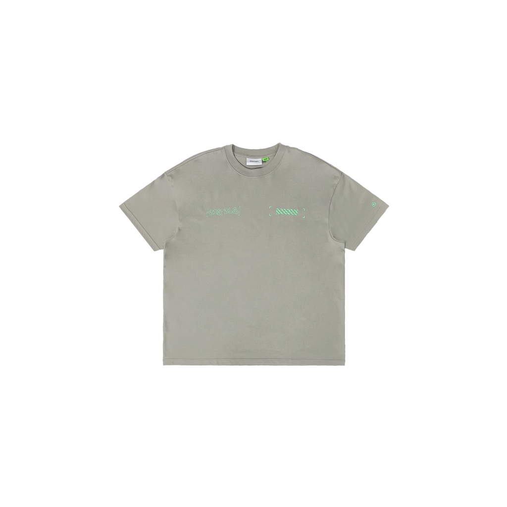 5THEWAY® /public icon/ LETTER DROP SHOULDER TEE™ in GREY aka Áo Thun Xám Tay Ngắn | BigBuy360 - bigbuy360.vn