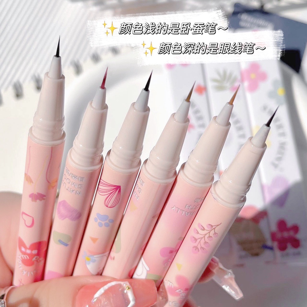 Sweet Mint Bút Kẻ Bọng Mắt Và Viền Mi Sweet Mint Thỏ Hoa Naturally Smooth