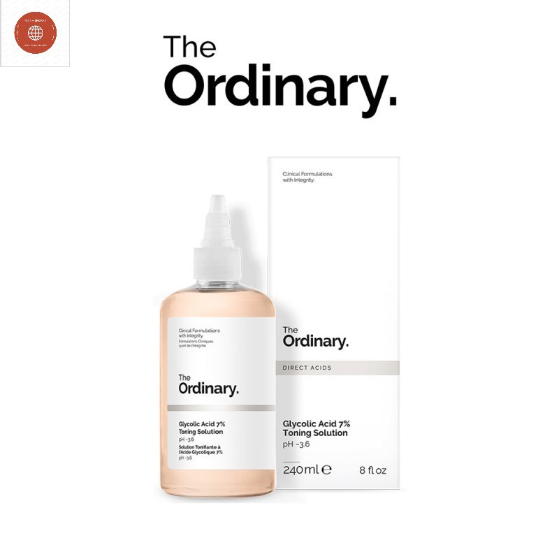 Toner tẩy da chết The Ordinary Glycolic Acid 7% Toning Solution 240ml.