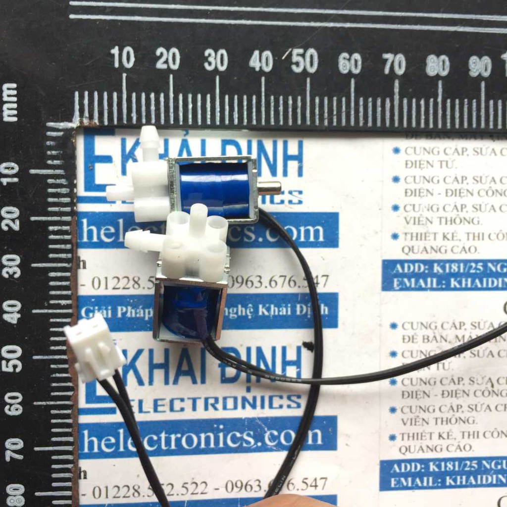 van nước điện tử điện áp: 6Vdc 0,22A 1 IN 2 OUT 16g áp lực: 0 ~ 350mmhg kde3486