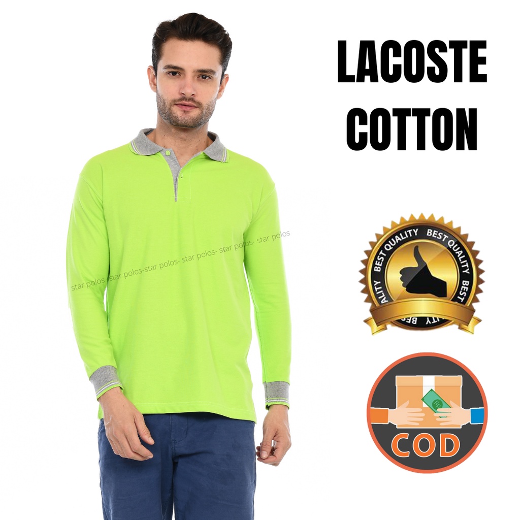 Áo Sơ Mi cotton Cao Cấp Màu Xanh Lá Cây Ổn Định Cho Nam Và Nữ