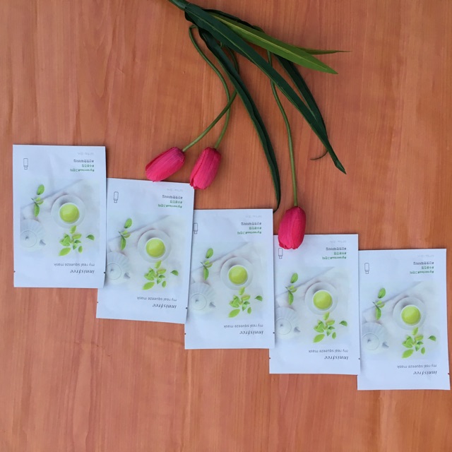 Mặt nạ Innisfree dưỡng trắng, cấp ẩm, chống lão hoá, giảm mụn (kèm bill Hàn) mẫu mới nhất