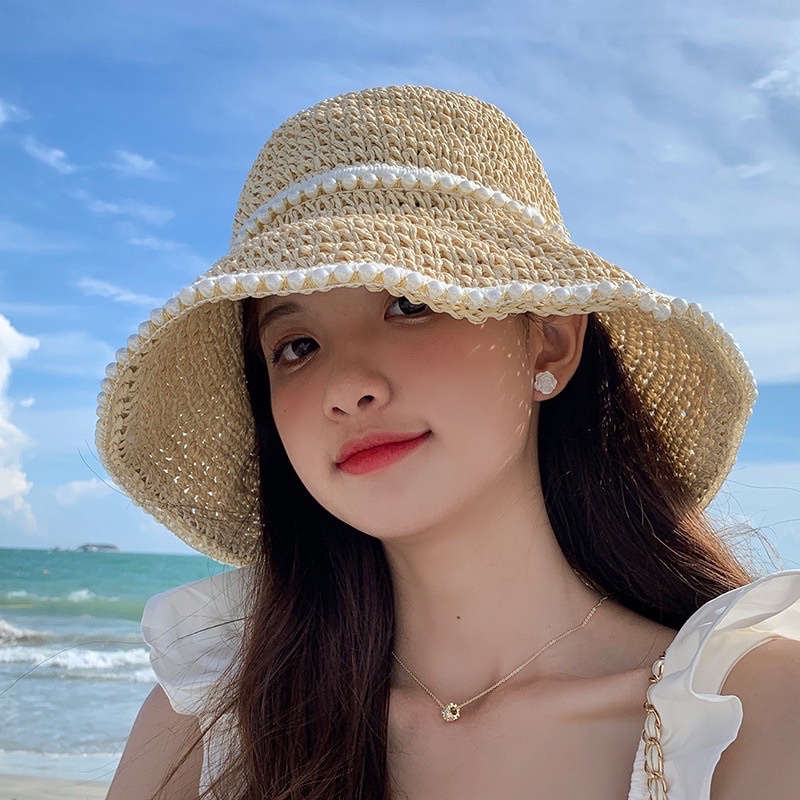 Nón Cối Phối Vành  Ngọc  Thời Trang