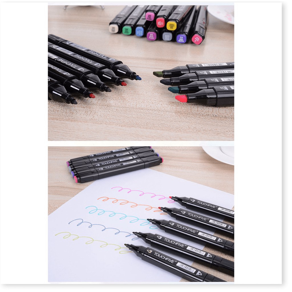 Bút màu chuyên nghiệp  GIÁ VỐN  Combo 30 bút màu 2 đầu Touch Coco màu sắc đa dạng, thiết kệ nghệ thuật 8668