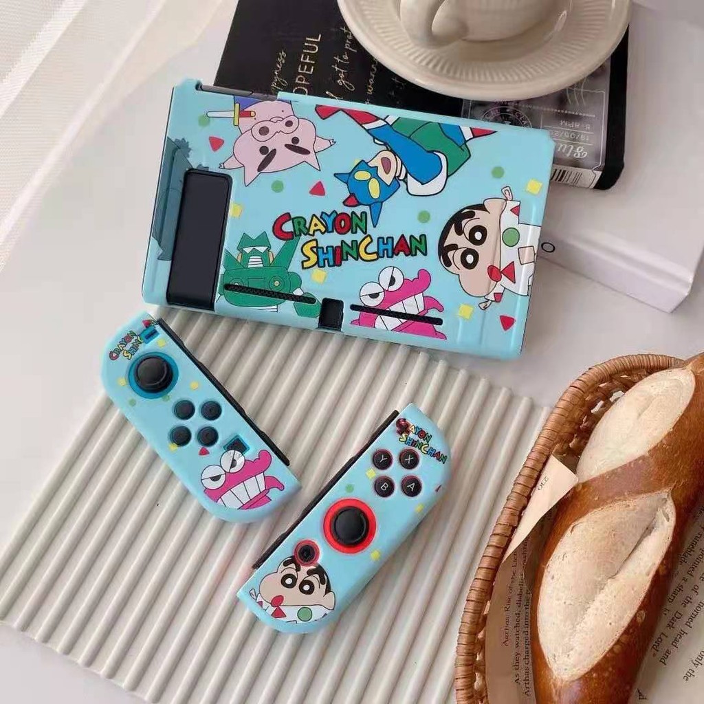 Vỏ Tpu Bảo Vệ Máy Chơi Game Cầm Tay In Hình Cậu Bé Bút Chì Shin-chan Dễ Thương