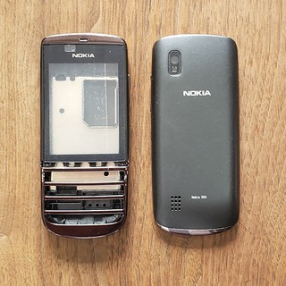 Vỏ nokia n300 có sườn - không phím