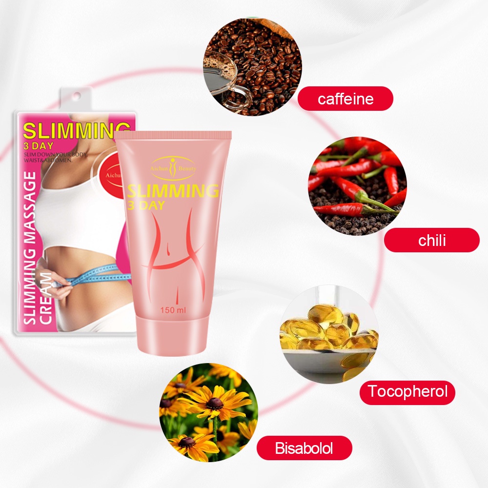 Aichun Kem Tan Mỡ Đốt Mỡ Giảm Cân Toàn Thân Thon Gọn Cơ Thể Slimming Cream Aichun Fit kem tan mỡ bụng