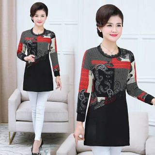 Áo nữ trung niên thời trang thu đông