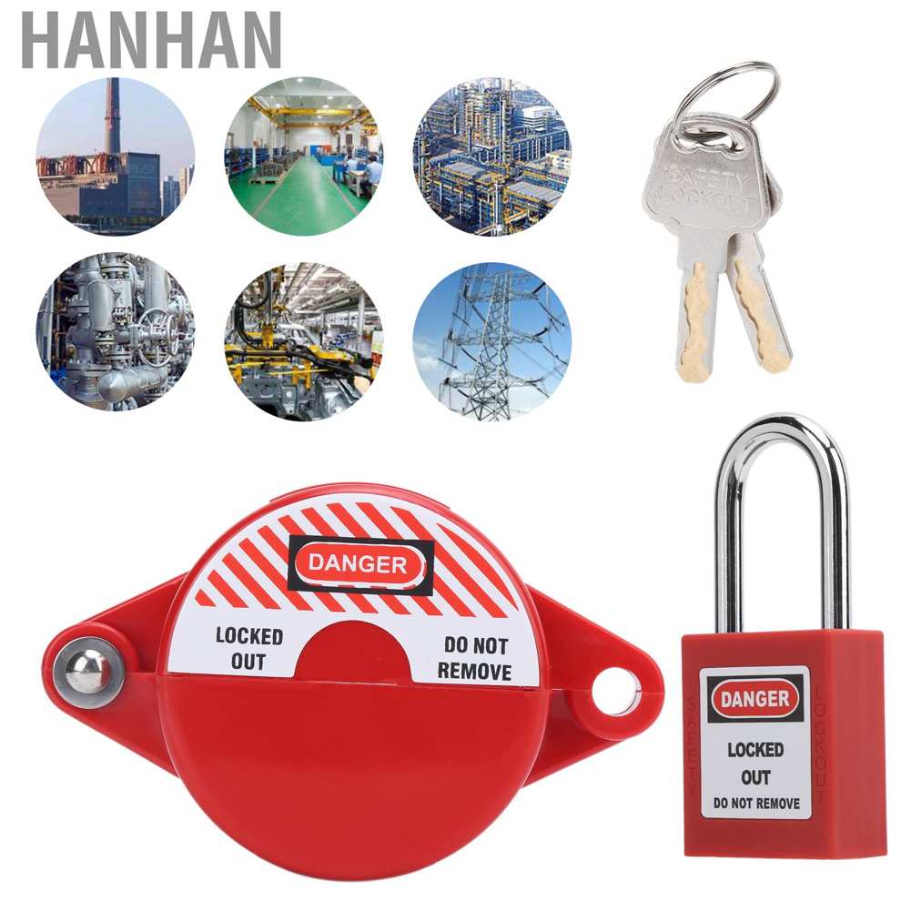 Bộ khóa van an toàn + 2 chìa cho bình gas