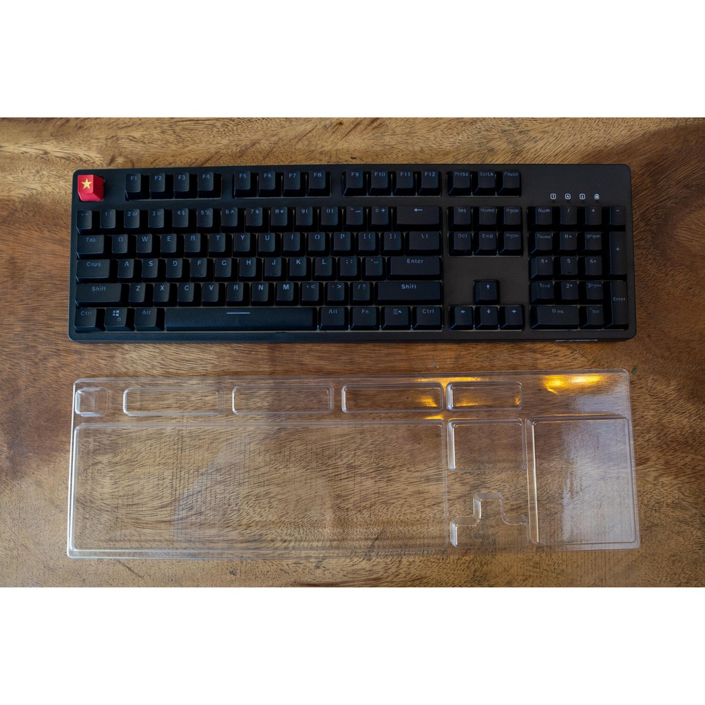 Bàn phím cơ EDRA EK3104 RGB Phiên bản 2021 - Huano Switch - Kết nối USB Type-C - Hàng chính hãng