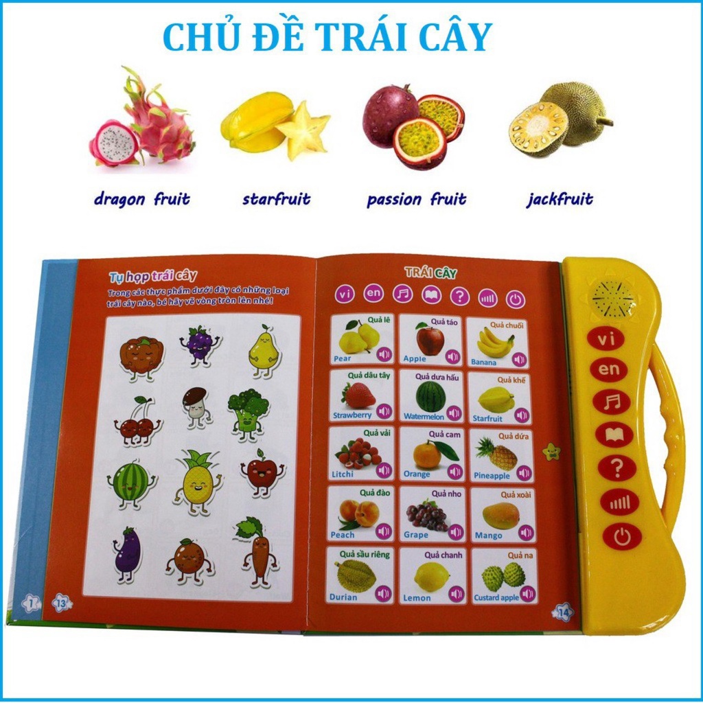 Sách Điện Tử Song Ngữ Anh Việt Cho Bé