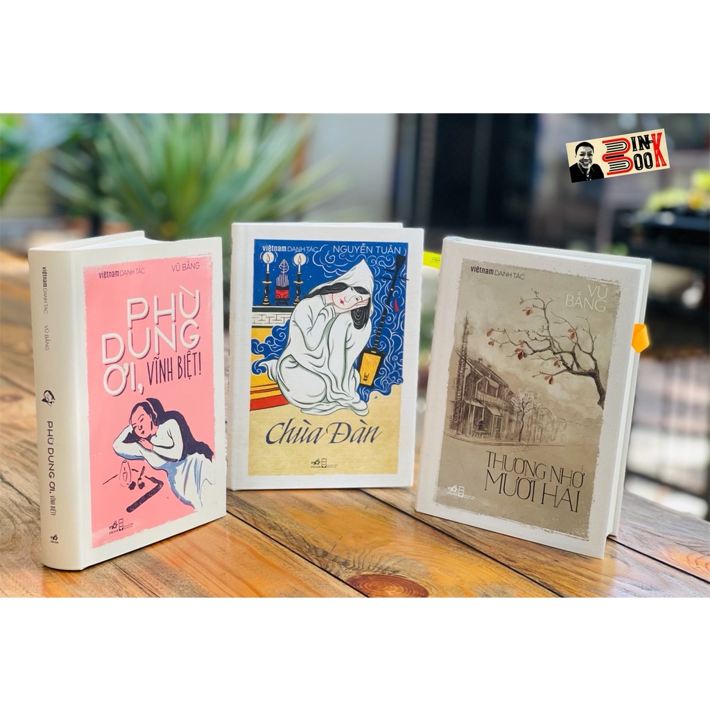 Sách - (Combo 3 cuốn - Bìa cứng giới hạn 555 cuốn) Chùa Đàn - Thương Nhớ Mười Hai - Phù Dung Ơi, Vĩnh Biệt!