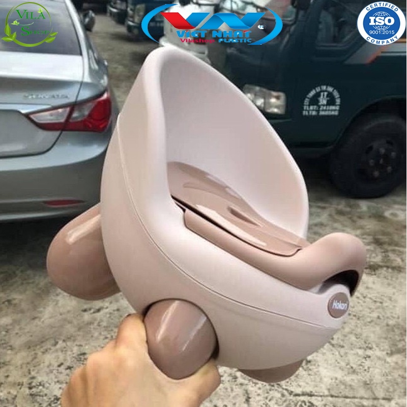 Bô Trẻ Em, Bô Nhựa Cho Bé HOKORI Việt Nhật, Cấu Tạo Nhựa Cao Cấp Chắc Chắn - Chống Trơn Trượt