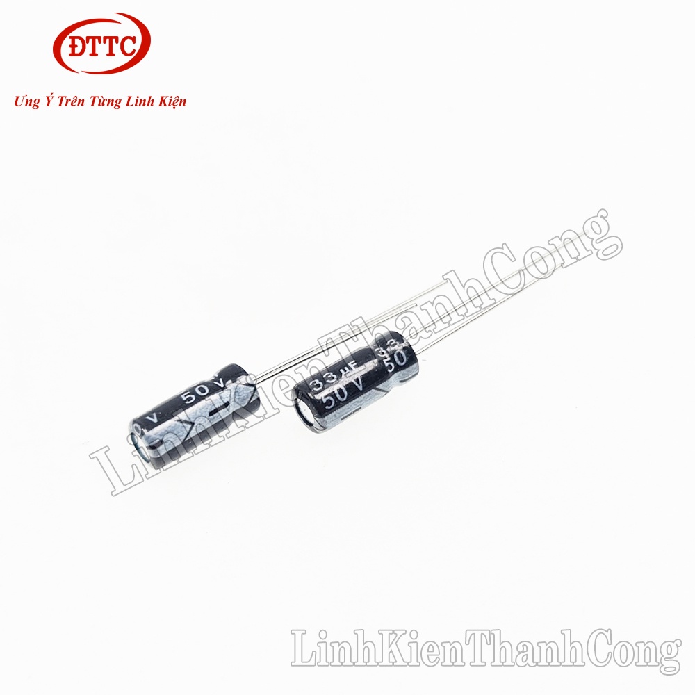 Bộ 5 Chiếc Tụ Hóa 33uF 50V (5x11mm)