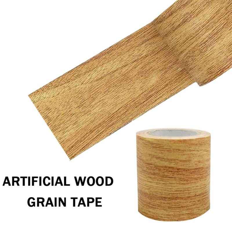Băng Keo Dán Sửa Chữa Họa Tiết Vân Gỗ Độ Dính Cao 2.2 "X 15 '' Trang Trí Nhà Cửa