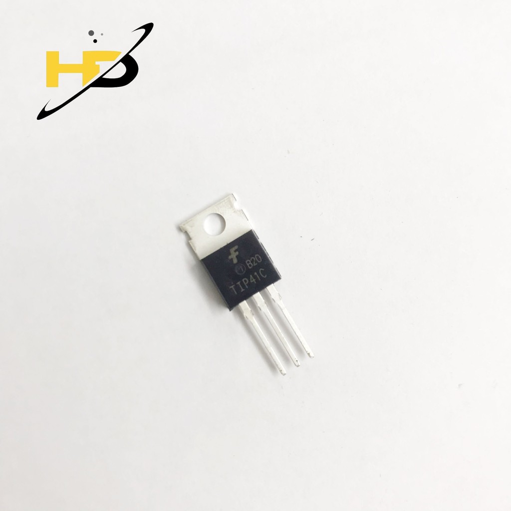 [5 CON] Transistor TIP41C Công Suất NPN TO-220 100V 6A, Linh Kiện Điện Tử