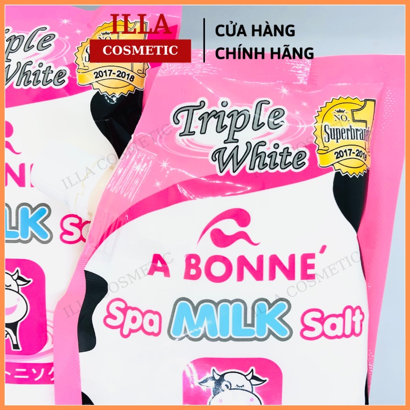 Muối Tắm Bò Thái Lan A Bonne Spa Milk Salt Tẩy Tế Bào Chết Muối Tắm Con Bò Túi 350g | BigBuy360 - bigbuy360.vn