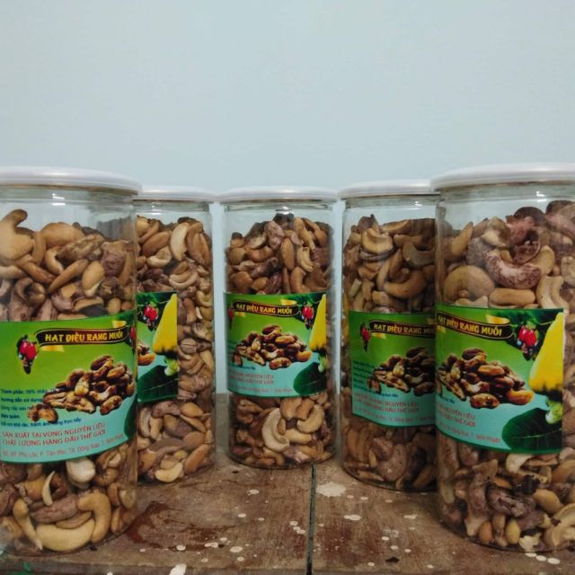 Hạt điều vỡ rang muối