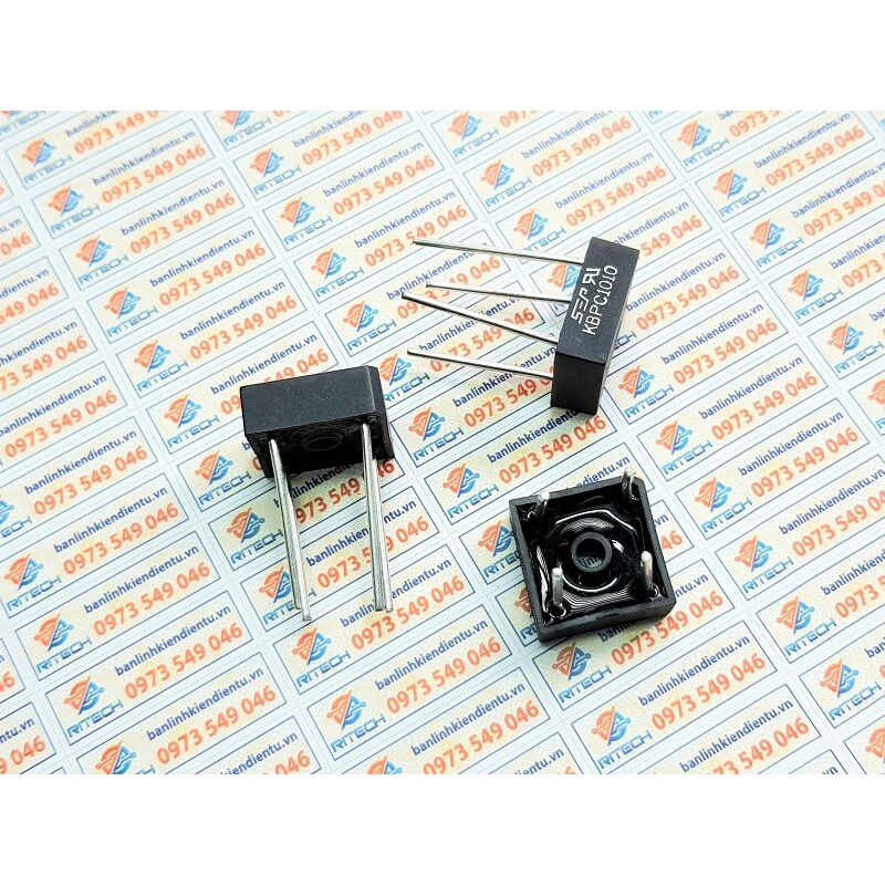 [Combo 5 chiếc] KBPC1010 Diode cầu 10A/1000V