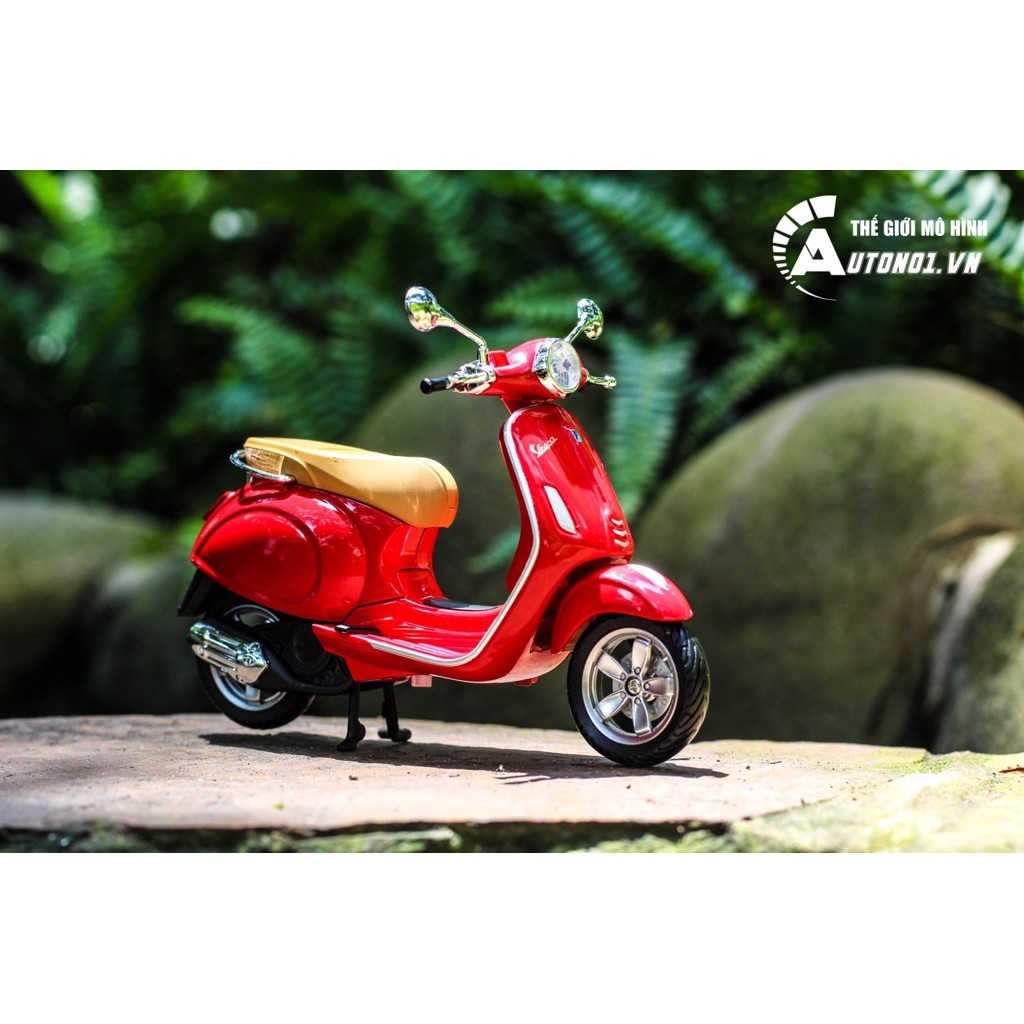 MÔ HÌNH XE VESPA PRIMAVERA 150 1:12 MAISTO 7447