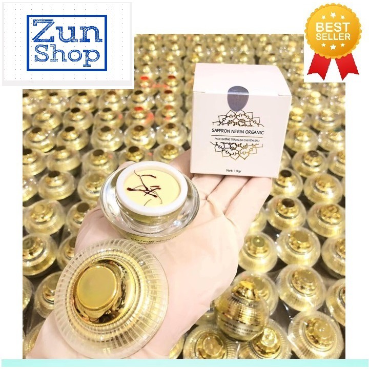 Kem Face Dưỡng Trắng Da Mặt Chuyên Sâu Saffron Negin Organic 10gr