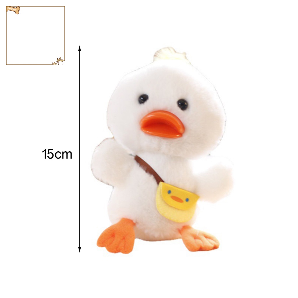 Móc Khóa Hình Vịt Hoạt Hình Dễ Thương
