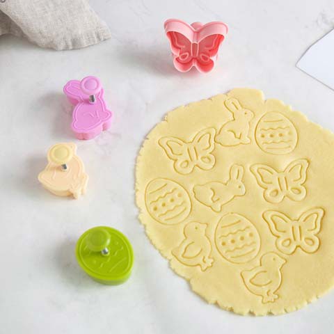 Khuôn Lò Xo Nhấn Bánh Quy 3D Mẫu Côn Trùng
