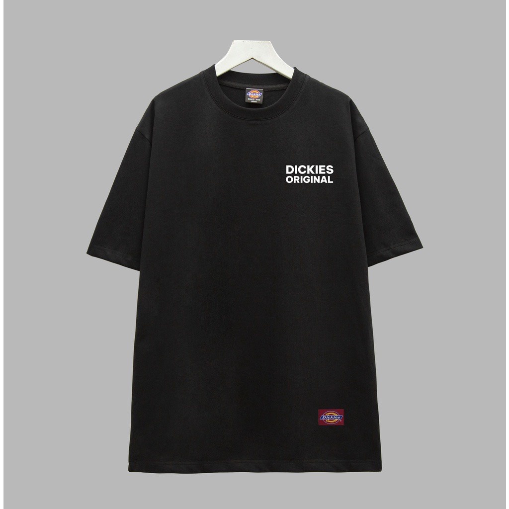 Áo phông tay lỡ nam nữ form rộng unisex DICKIES ORIGINAL chất cotton co giãn, áo thun cộc tay oversize basic cá tính
