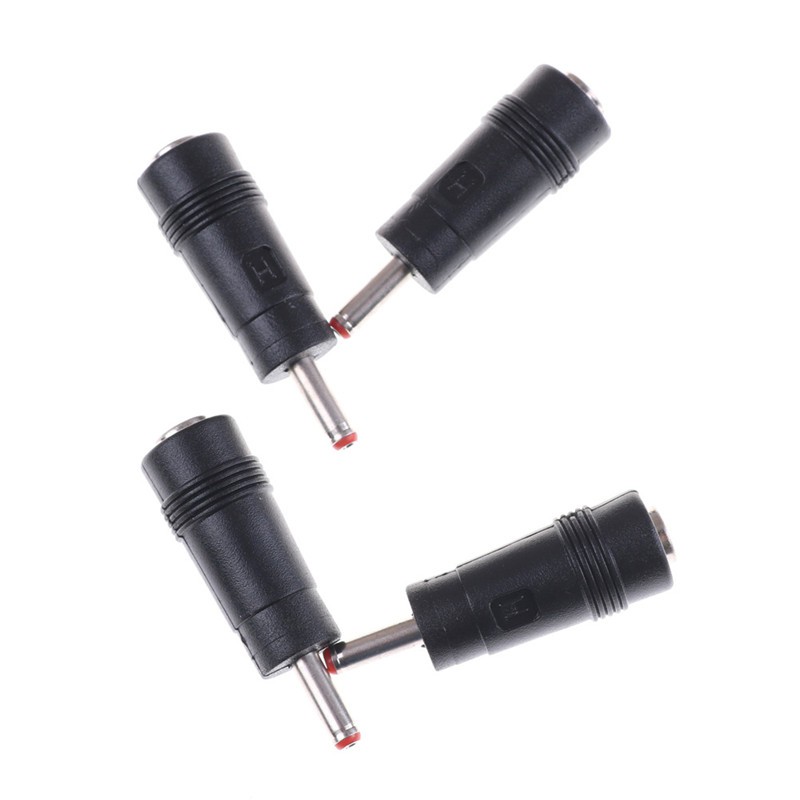 Set 4 Đầu Nối Chuyển Đổi 3.5x1.35mm Male Sang 5.5x2.1mm