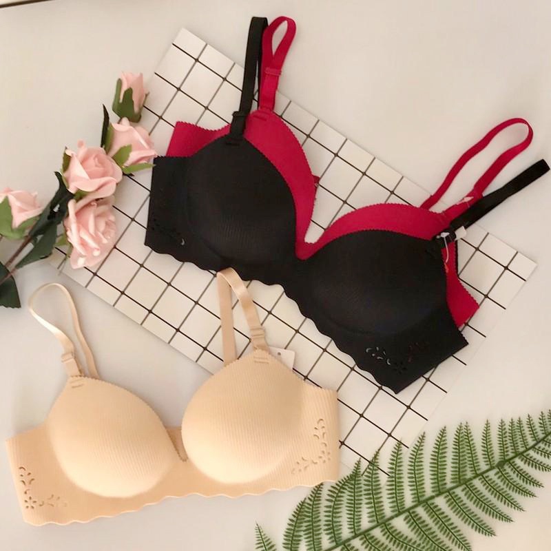 Áo Ngực B6819, Áo Lót Su Đúc Không Gọng Đệm Nâng Đỡ Ngực, Chất Liệu Mềm Mại, Tôn Lên Vẻ Sexy Quyến Rũ Tự Nhiên