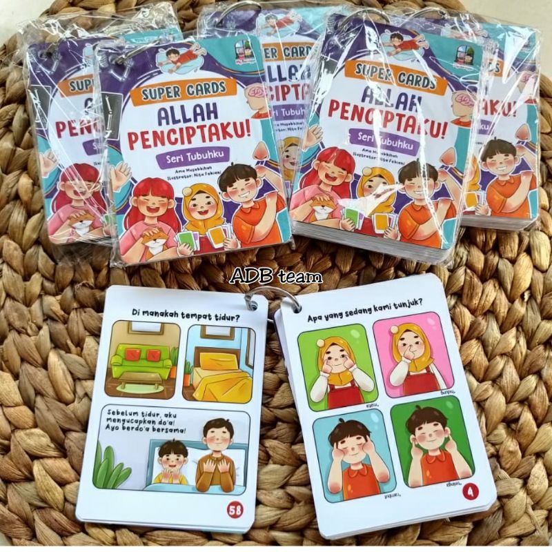 Thẻ Bài Chơi Game Siêu Nhân Flashcards