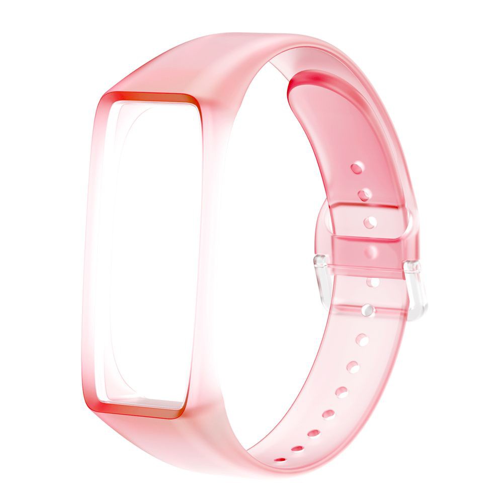 Dây đeo đồng hồ bằng silicon mềm trong suốt nhiều màu tùy chọn cho Samsung Galaxy Fit 2 SM-R220