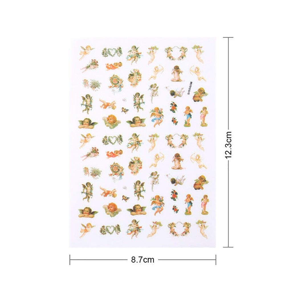 Miếng DáN Trang Trí MóNg HìNh Thiên ThầN 3D